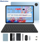 Blackview ZENO 10 tahvelarvuti, 11 FHD+ 90Hz, 8GB+256GB, 5G, 8800mAh, Android 15 8GB+256GB sinine