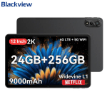Taastatud Blackview MEGA 2 Android 15 4G tahvelarvuti 12-tolline 24 GB RAM 256 GB ROM Widevine L1 hall