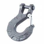 3/8-tolline klambriga libisev konks turvalukuga, legeerterasest vintsikonks veoautole hall v&auml;rv