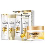 Pantene Lotion Repair &Scaron;ampooni, Palsami ja Juuksemaski Komplekt