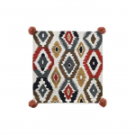 Housse de coussin - Multicouleur - 50 x 50 cm - Coton - Design contemporain puhas