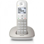 T&eacute;l&eacute;phone sans fil - PHILIPS - XL4901S - &Eacute;cran 4,8 cm - Amplificateur de volume - 16h autonomie