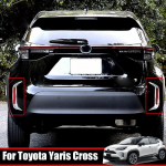 For Toyota Yaris Cross ABS must tagumiste udutulede laterna kate, udutule raami kleebis auto v&auml;listarvikud ABS chrome