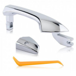 Exterior Outside Door Handle Chrome Front Left For 2008 to 2012 Honda Accord