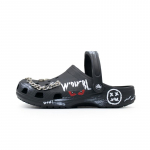 Crocs Classic klomp Kuradi Silm Graffiti Mitmek&uuml;lgne Mugav ja Lihtne Augud Kingad Unisex Must 39-40 must