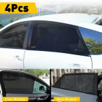 4X Car Rear Back Window Sun Shade Cover Baby Shield screen Mesh UV Block Visor A
