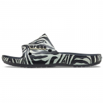 Crocs vabaaja ja moes lamedad sussid naistele, must-sebra 36-37