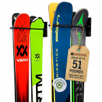 StoreYourBoard Suusahoidik, mahutab 2 paari suuski, kandev&otilde;ime 22,7 kg, seinakinnitusena suuskade ja lumelaudade hoiustamisriiul