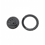 for SKODA 1Pcs 46mm Car Interior Kodiaq Yeti Rapid Spaceback Fabia 1 2 Karoq Octavia A5 RS Superb Steering Wheel Emblem Stickers E inside and outer