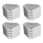 for 90&deg; Rounded Corners, Not Right Angles, Easy-to-install Bridge Corner Protectors 4pcs