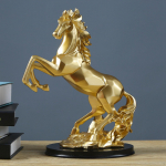 Statue Resin Animal Figurines Statuettes Ornaments Crafts room and home Decor kuld