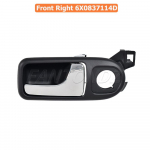 Left Or Right Car ide Interior Door Handle For VW Lupo 1999-2006 Seat Arosa 1997-2005 6X0837113D 6X0837114D Internal Handle Right
