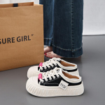 CRLAYDK Moodsad Naiste L&otilde;uend Mugavad Mules Slip On Vabaaja Platvorm Loafers Tagant Lahtised Kingad Daamide Sise- ja V&auml;listingimuste Sandaalid 35