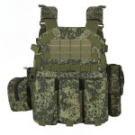 6094 Camouflage Taktikaline Vest Mitmeotstarbeline Plaadikandja Reguleeritav V&otilde;itlus-Jahindusvarustus Meestele V&auml;ljas Rattas&otilde;it
