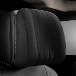 Uus memory foam autopeatugi Mugav pehme autopeatugi Kindalaegas Suede Autopadi Autokasutus must