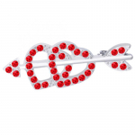 2-piece pin set, Cupid brooch
