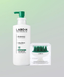 Labo H Juuste v&auml;ljalangemise leevendaja ja peanaha tugevdaja &scaron;ampoon 400ml+&scaron;ampoonipintsel Scalp Strengthening Shampoo 400ml+Shampoo Brush