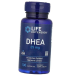 DHEA, Deh&uuml;droepiaandrosteroon, 25 kapslit, Life Extension 100 kapslit (72346037) 100caps