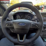 Ehtne nahast roolikatet Ford Focus 15-19 ja Kuga 17-20 jaoks, k&auml;sitsi &otilde;mmeldud, t&auml;ielik katvus Default