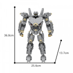 MOC Sci-Fi Film Striker Eureka Mecha Hunter Mudeli Ehitusklotsid Gypsy Crisis V&otilde;itlusmecha Klotsid M&auml;nguasi Kingitus