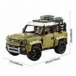 2573TK Tehniline Land Off-road Defender Klassikaline auto ehitusklotsid 42110 komplekt Mudel MOC S&otilde;iduki m&auml;nguasjad klotsid poistele t&auml;iskasvanutele kingitus NO BOX