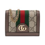 Gucci Ophidia Logoriba Web Kett Nahast Crossbody Kott Naiste crossbody kott 625711-96IWG-8745 Basic Set (Bag+Dust Bag)