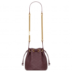 Saint Laurent Cassandre &auml;mbrikott lambanahast Hot Wine Naiste kotid Punane 840886-1EL07-6195 Basic Set (Bag+Dust Bag)