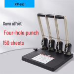 KW-triO Tugev 4-auguline perforaator, 150-lehe mahutavus CN pistikuga (adapter kaasas)