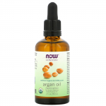 NOW toidud, lahendused, sertifitseeritud orgaaniline ja 100% puhas argaania&otilde;li, 2 fl untsi (59 ml)