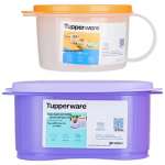Tupperware Virnastatav mikrolaineahjus kasutatav l&otilde;unakarp