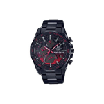 CASIO Meeste EDIFICE Must Kell EQB-1000HR-1AER Red Black Watch Dial
