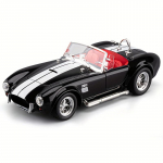 1:24 1965 Shelby Cobra Kabriolett Roadster Mudel Simulatsioon Heli Valgus T&otilde;mmatav Rehvid P&otilde;rutuskindel Poiste S&uuml;nnip&auml;evakingitus must