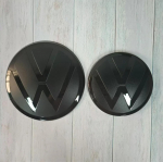 VW VOLKSWAGENi jaoks Uus VW seeria ABS-ist modifitseeritud auto logo kleebis Sobib Golf MK6 MK7 Polo Passat B6 CC Tiguan Atlas T-ROC Esiv&otilde;re real