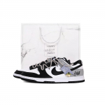 Nike Dunk Kate libisemisvastased kulumiskindlad madalad rulaketsid Unisex Must Hall HF5441-100(Team59-SBOX) 40