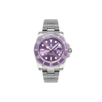 Bape Type 1 x Purple Ape Wrestler Kell 100m Veekindel Automaatne Mehaaniline Liikumine Roostevabast Terasest Rihm Meeste kellad 1H20-182-032 Purple Watch Dial