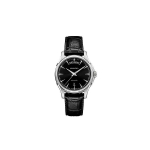 Hamilton Jazzmaster Seeria Automaatne Mehaaniline Liikumine Kahekordse Kuup&auml;evaga Kell 40Mm Must Tihvtikuga Roostevabast Terasest Korpus Nahkrihm Meeste kellad H32505731 Black Dial