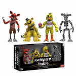 FNAF 4 tk/komplekt Freddy Bonnie Chica Foxy Nightmare Balloon Boy tegevuskuju kollektsioonimudel vin&uuml;&uuml;lkuju nukk m&auml;nguasjad With box