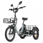 Cysum AG1 PRO T&auml;iskasvanute Elektriline Kolmerattaline Rattas 750W Mootor 48V 20Ah Aku 50KG Maksimaalne Kandev&otilde;ime Kauba ja Igap&auml;evaseks S&otilde;itmiseks