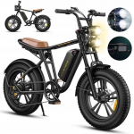 Elektriline jalgratas - ENGWE - M20 - 250W mootor - Topeltaku 48V 13Ah - S&otilde;iduulatus 50 km must