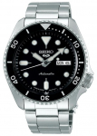SEIKO 5 Sports SBSA005 Automaatne k&auml;ekell, must sihver ja raam, SKX p&auml;randidisain, 10 baari veekindel, valmistatud Jaapanis, meeste mehaaniline k&auml;ekell, JDM