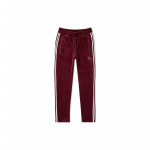 Adidas Originals kolme triibuga logo elastne pael sametised sirge s&auml;&auml;rega vabaajap&uuml;ksid mehed p&uuml;ksid punane DH5784 XS