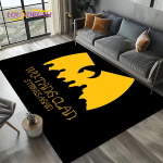 3D Wu T-TANG Klannide Hip Hop M&auml;rk Rap Vaip Vaip Magamistoa elutoa Kodu Diivani Kaunistuseks, Laste M&auml;ng Suur Dekoratiivne P&otilde;randamatt 100x150cm( 39x59in)