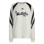 Adidas Dressipluusid Naiste Beež/Must &Uuml;mmarguse kaelusega M&otilde;&otilde;dukas Tavaline KC4007 L