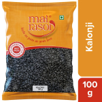 MAI RASOI Kalonji Nigella Mustk&ouml;&ouml;mneseemned 100 g Pakk 1 Premium Kvaliteet Tadka V&uuml;rts Piklitele Naanidele Aroomikas Segu