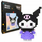 Kuromi ehitusklotside komplekt Sanrio ehitusklotsid 788 tk.