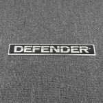 3D Alumiinium Auto T&auml;hed Kleebised Defender RC 110 130 90 Kapotile Asendav Embleem M&auml;rk Tarvikud Kujundus gray