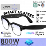 2026 AI nutiklaasid WIFI 8MP HD-kaameraga ChatGPT Objektituvastus Foto kaudu Keelet&otilde;lge Bluetooth-helistamine 3D-muusikaesitus Nutiklaasid A