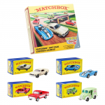 Matchbox Mattel 80. aastap&auml;eva s&otilde;idukiminiatuur 4+ aastastele JHB37 4-pakk M&auml;nguasjad, Autod, Autod, 3+, Mitmepakend