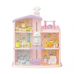 Takara Tomy Sumikko Gurashi Kleepuv P&ouml;&ouml;rlev Shirokuma Lift Kolmekorruseline Maja
