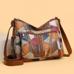 Naiste elegantne vintage Crossbody kott Trendikas k&auml;ekott Mood mitme taskuga &otilde;lakott T&auml;ielik retro crossbody kott igap&auml;evaseks kasutamiseks